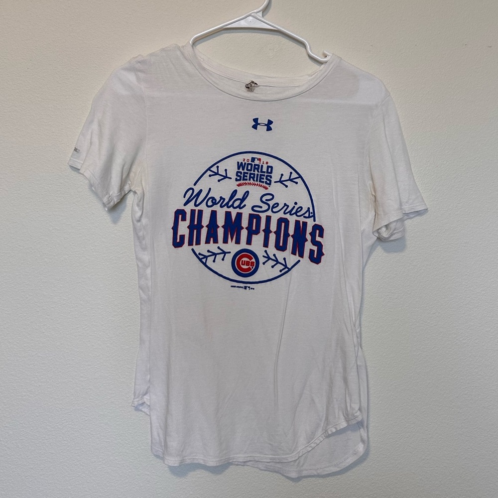 Under Armour 2016 Chicago Cubs World Series Champions Tshirt